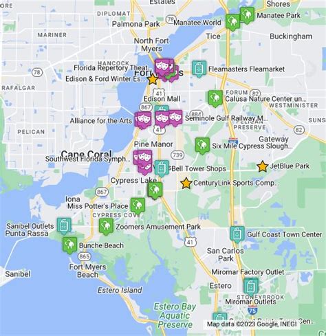 driving directions to fort myers florida|google maps fort myers airport.